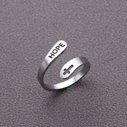 Love Faith Hope Ring ✝