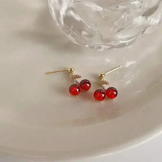 Cherry Bliss Earrings🍒